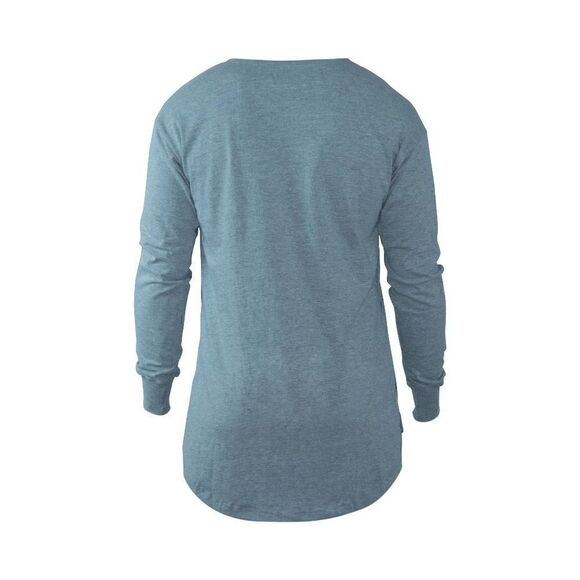 Extended Long Sleeve- Grey Men's Size Medium - Picture 2 of 2